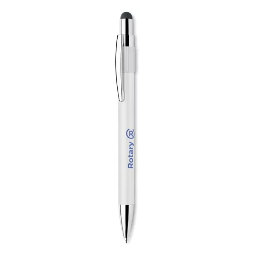 Pix touch din aluminiu reciclat - Edd, Alb