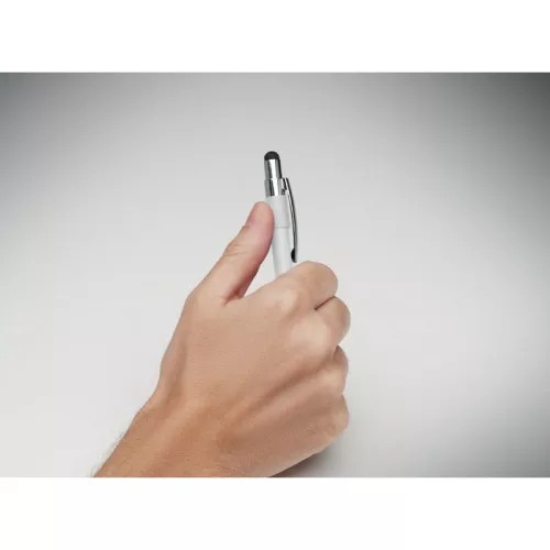 Pix touch din aluminiu reciclat - Edd, Alb