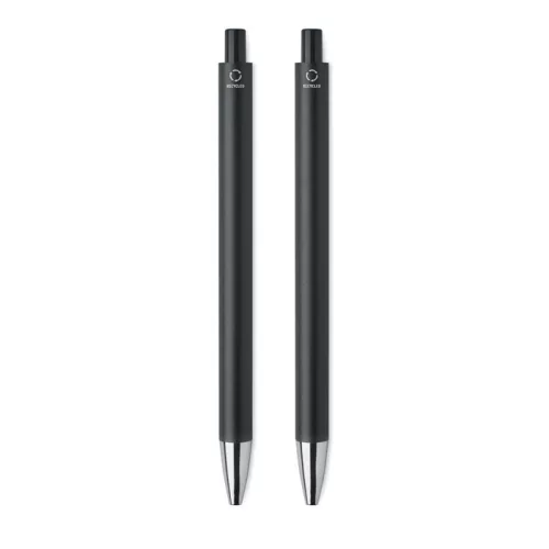 Set scris din aluminiu reciclat - Orwell, Negru