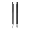 Set scris din aluminiu reciclat - Orwell, Negru