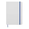 Notes A5 cu copertă tare din carton reciclat - Route White, Albastru