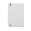 Notes A5 cu copertă tare din carton reciclat - Route White, Albastru