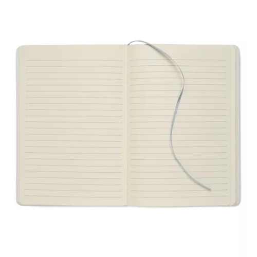 Notes A5 cu copertă tare din carton reciclat - Route White, Arginitu