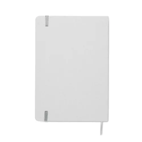 Notes A5 cu copertă tare din carton reciclat - Route White, Arginitu