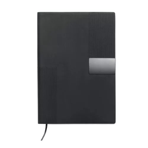 Notebook A5 cu cupertă moale din PU - Treze