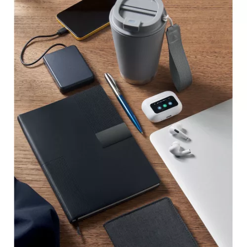Notebook A5 cu cupertă moale din PU - Treze