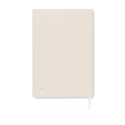Notes A5 cu copertă tare din cutie de lapte reciclat - Mito Note, Alb 