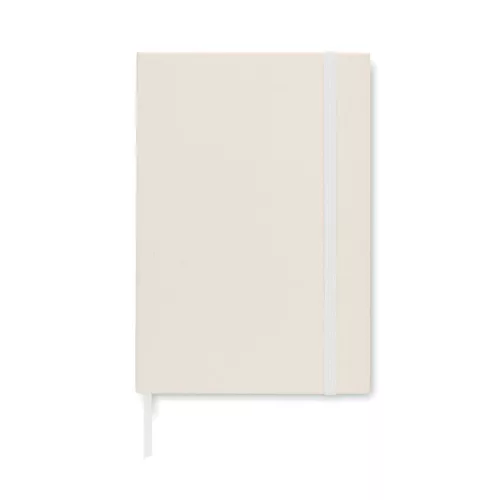 Notes A5 cu copertă tare din cutie de lapte reciclat - Mito Note, Alb 