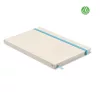 Notes A5 cu copertă tare din cutie de lapte reciclat - Mito Note, Turcoază