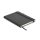 Notebook A5 din piele reciclată - Arpu, Negru