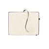 Notebook A5 din piele reciclată - Arpu, Negru