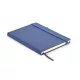 Notebook A5 din piele reciclată - Arpu, Albastru