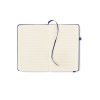 Notebook A5 din piele reciclată - Arpu, Albastru
