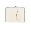 Notebook A5 din piele reciclată - Arpu, Albastru