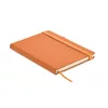 Notebook A5 din piele reciclată - Arpu, Portocaliu