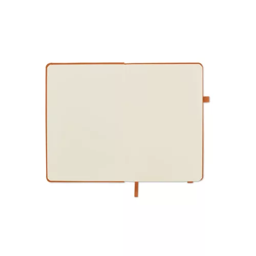 Notebook A5 din piele reciclată - Arpu, Portocaliu