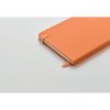Notebook A5 din piele reciclată - Arpu, Portocaliu