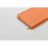 Notebook A5 din piele reciclată - Arpu, Portocaliu