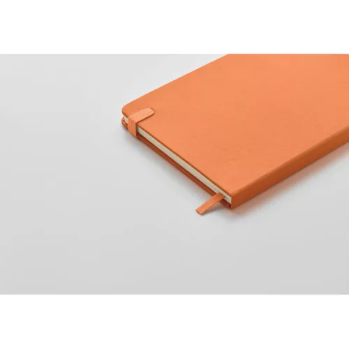 Notebook A5 din piele reciclată - Arpu, Portocaliu