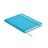 Notebook A5 din piele reciclată - Arpu, Turcoază