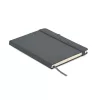 Notebook A5 din piele reciclată - Arpu, Gri piatră