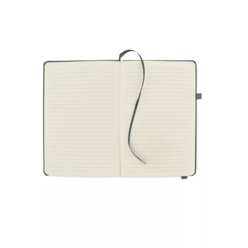 Notebook A5 din piele reciclată - Arpu, Gri piatră