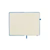 Notebook A5 din piele reciclată - Arpu, Albastru regal