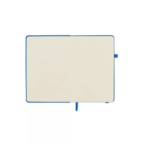 Notebook A5 din piele reciclată - Arpu, Albastru regal