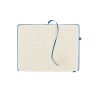 Notebook A5 din piele reciclată - Arpu, Albastru regal