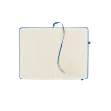 Notebook A5 din piele reciclată - Arpu, Albastru regal