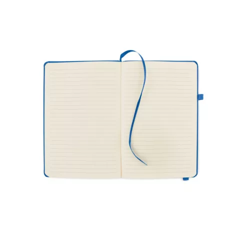 Notebook A5 din piele reciclată - Arpu, Albastru regal