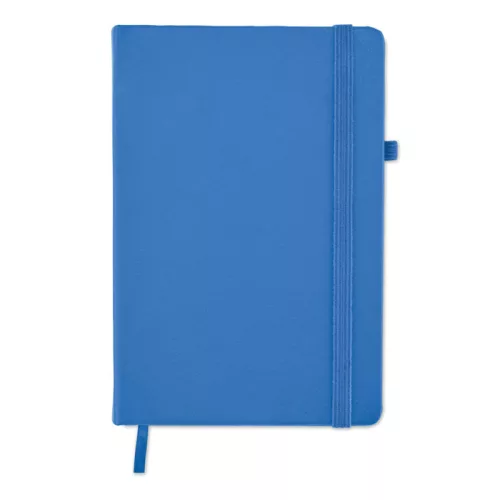 Notebook A5 din piele reciclată - Arpu, Albastru regal