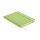 Notebook A5 din piele reciclată - Arpu, Lime