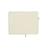 Notebook A5 din piele reciclată - Arpu, Lime