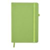 Notebook A5 din piele reciclată - Arpu, Lime