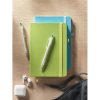 Notebook A5 din piele reciclată - Arpu, Lime
