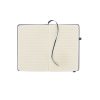 Notebook A5 din piele reciclată - Arpu, Albastru marin francez