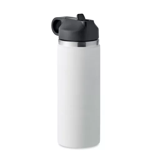 Termos din incox reciclat - Ivalo, Alb 