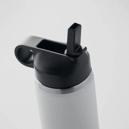 Termos din incox reciclat - Ivalo, Alb 