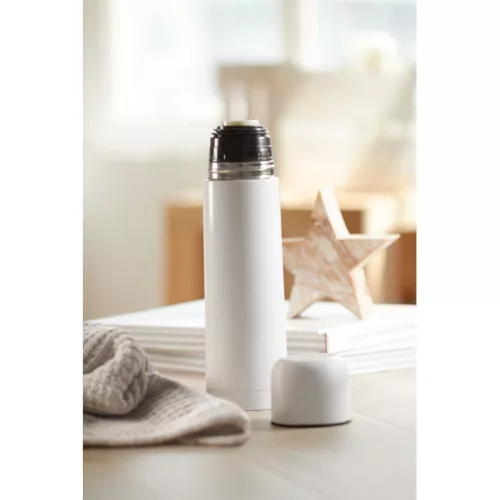 Termos din inox 500 ml - Chan, Alb 