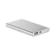 Power Bank din aluminiu 400 mAh - Powerflat, Arginitu