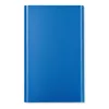 Power Bank din aluminiu 400 mAh - Powerflat, Albastru regal