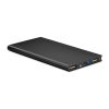 Power Bank din aluminiu 8000 mAh - Powerfalt 8, Negru
