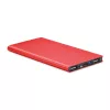 Power Bank din aluminiu 8000 mAh - Powerfalt 8, Roșu