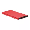 Power Bank din aluminiu 8000 mAh - Powerfalt 8, Roșu