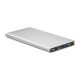 Power Bank din aluminiu 8000 mAh - Powerfalt 8, Argintiu
