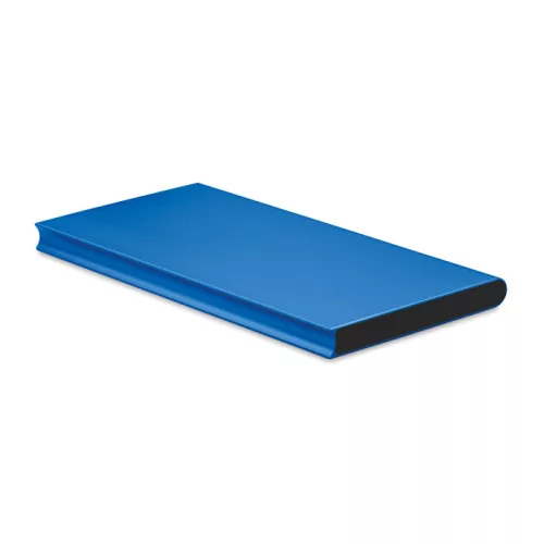 Power Bank din aluminiu 8000 mAh - Powerfalt 8, Albastru regal