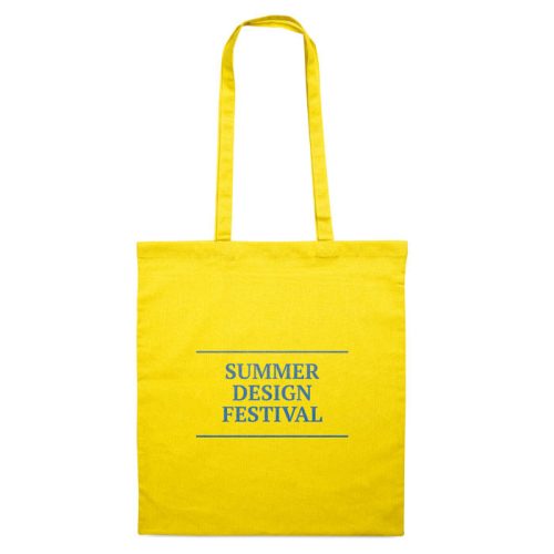 Sacoșă din bumbac "Eco Standard" - 140g, Galben