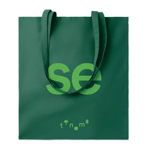 Sacoșă din bumbac "Eco Standard" - 140g, Verde Închis