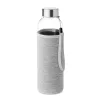 Sticlă de apă cu husă 500ml - Utah Glass, Gri